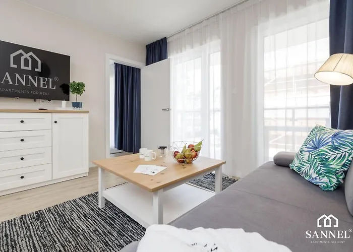 Baltic Mania Z Krytym Basenem- Baltic Apartments-sannel For Rent Pobierowo